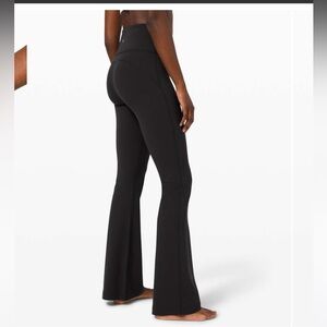 Lululemon Groove Pant Flare Super High-Rise Nulu Size 6